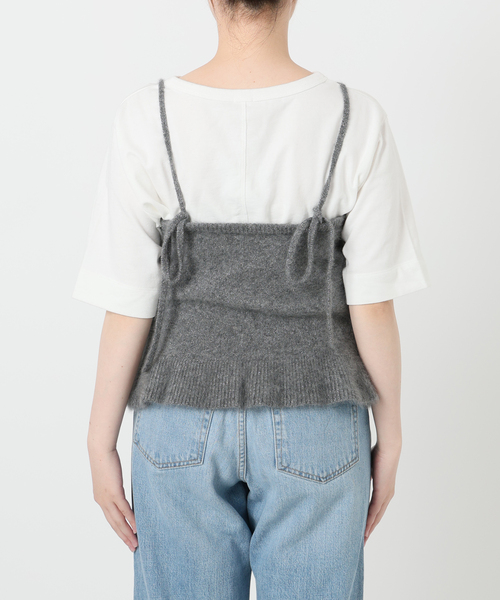 セール】IENA LA BOUCLE ファーニットキャミソール（キャミソール