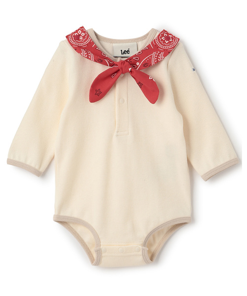 セール】【Lee】バンダナ付きロンパース（ロンパース）｜petit main