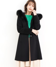 毛皮コート ファーコート フォックスファーコート」に該当する