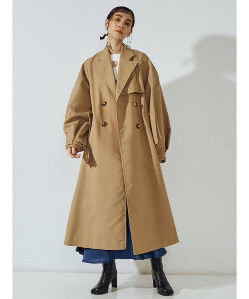 UN3D.（アンスリード）の「ステッチトレンチコート（トレンチコート