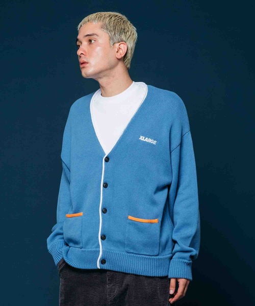 XLARGE（エクストララージ）の「SWITCH COLOR KNIT CARDIGAN