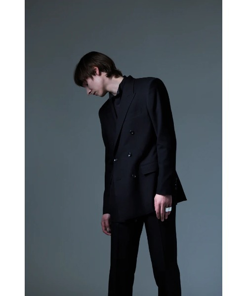 JOHN LAWRENCE SULLIVAN WOOL DOUBLE BREASTED JACKET (JLS-01-02