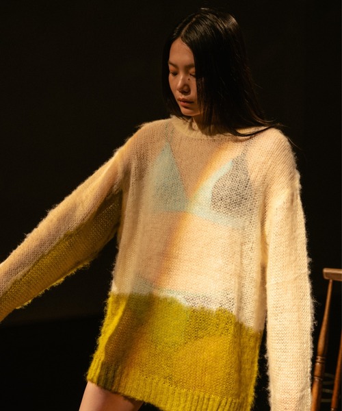 PAMM（パム）の「汽水域のローゲージニット（ニット/セーター）」 - WEAR