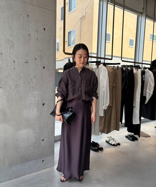 Chaos(カオス)/リベールサテンロングスカート（スカート）｜Chaos