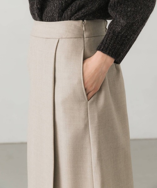 かぐれ（カグレ）の「ウールサージストレートスカート（スカート
