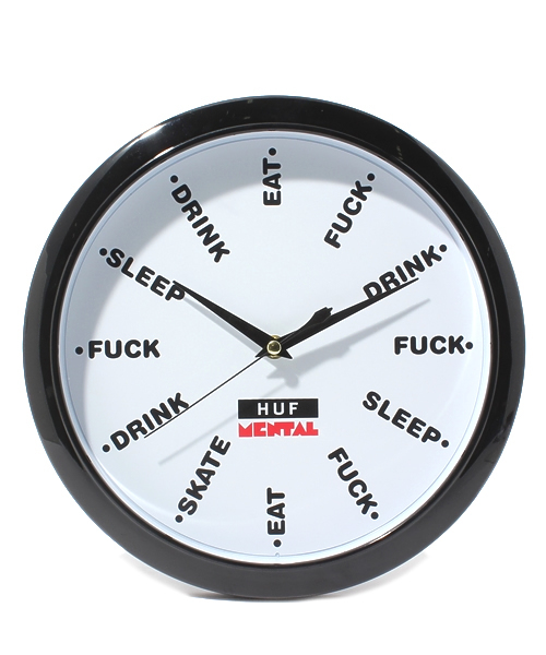 BEAMS（ビームス）の「Skate Mental / HUF/Mクロック（掛け時計）」 - WEAR