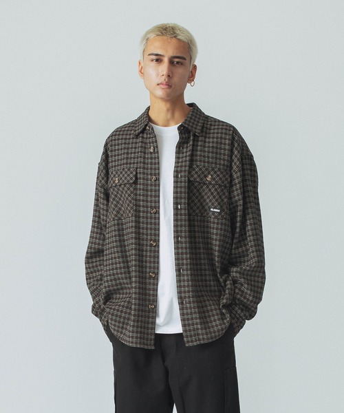 XLARGE（エクストララージ）の「PLAID L/S SHIRT（シャツ/ブラウス