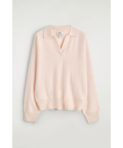 ブラッシュドカシミヤポロセーター（ポロシャツ）｜COS（コス）の