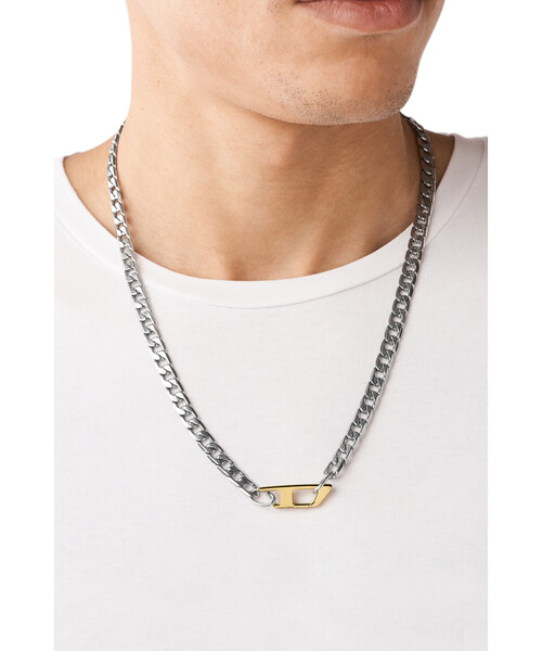 DIESEL（ディーゼル）の「DIESEL ユニセックス ネックレス DX134300DJW