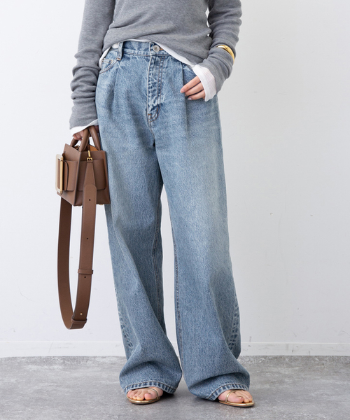 Deuxieme Classe（ドゥーズィエムクラス）の「追加タックバギーデニム