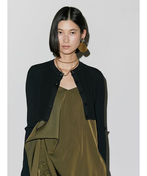 UN3D.（アンスリード）の「SHORT KT CD / ショートニットカーデ