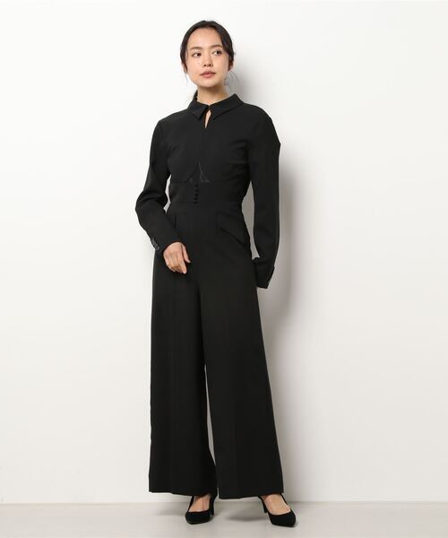 Ameri（アメリ）の「UND BAL COLLAR FRONT OPEN JUMPSUIT（パンツ
