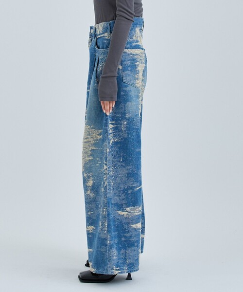 TAAKK/ターク】DENIM WIDE PANTS/ワイドデニムパンツ（デニムパンツ