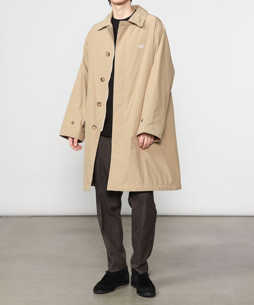 DANTON | ナイロンタフタ 中綿バルカラーコート WOMEN（ステンカラー