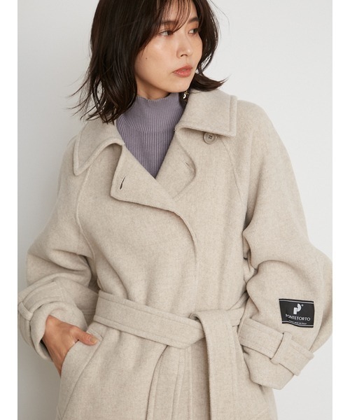 SNIDEL（スナイデル）の「ステンカラーリバーコート（ステンカラー