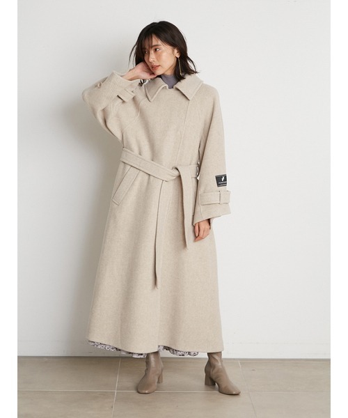 SNIDEL（スナイデル）の「ステンカラーリバーコート（ステンカラー