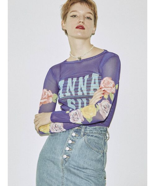 jouetie（ジュエティ）の「ANNA SUI メッシュフィットトップス【コラボ