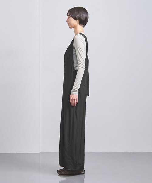 SACRA（サクラ）の「＜SACRA＞Vネック オールインワン（サロペット