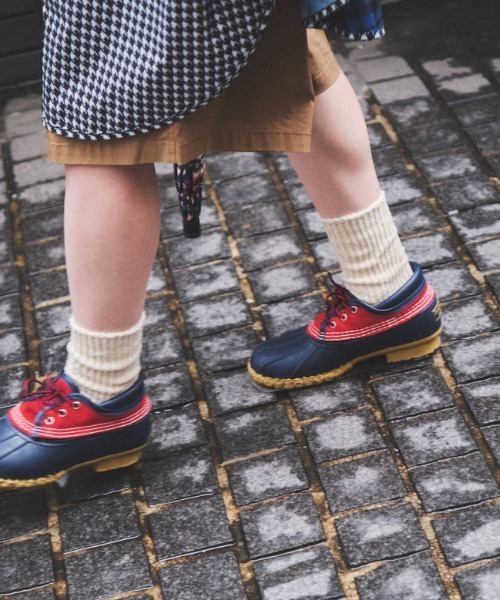 L.L.Bean × BEAMS PLUS & BEAMS BOY / Deluxe Canvas Gum Shoes