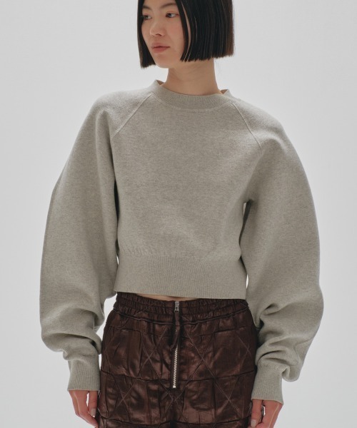 TODAYFUL（トゥデイフル）の「Compact Raglan Knit（ニット/セーター