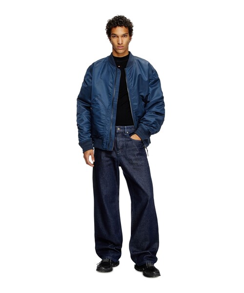 メンズ ワイドデニムパンツ 2001 D-MACRO（デニムパンツ）｜DIESEL