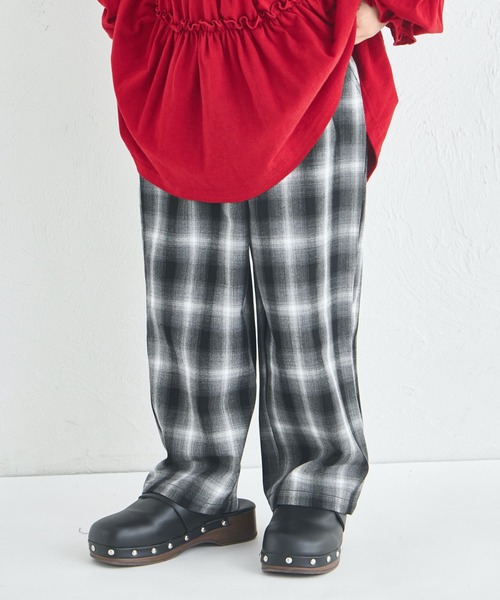 セール】【セットアップ着用可能】ユニセックス オンブレチェック