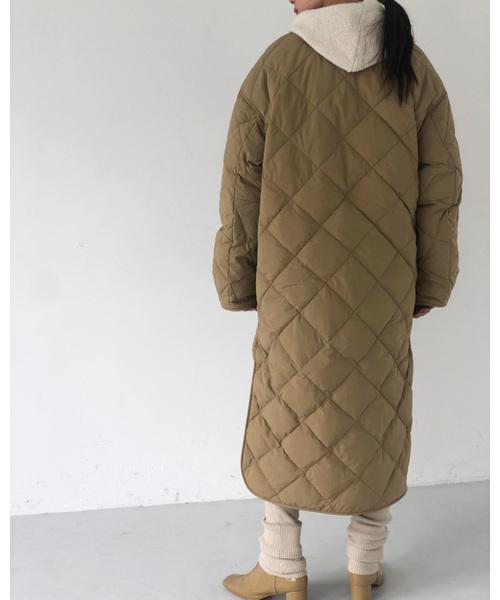 TODAYFUL（トゥデイフル）の「キルティングダウンコート（ダウン