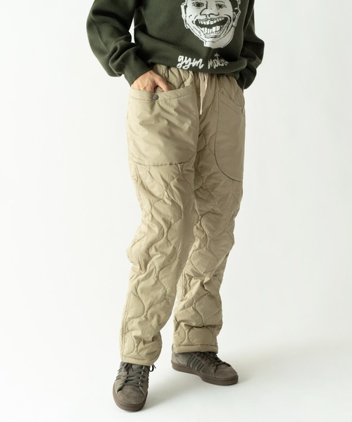 暖】ストレッチドビークロスキルティングパンツ | ジムマスター（gym