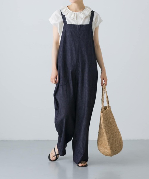 かぐれ（カグレ）の「デニムイージーサロペット（デニムパンツ）」 - WEAR