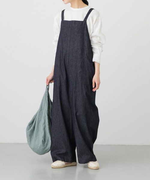 かぐれ（カグレ）の「デニムイージーサロペット（デニムパンツ）」 - WEAR