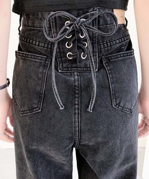 セール】【ZOZOWEEK SALE中/冷え込み到来アイテム】バックレースアップ