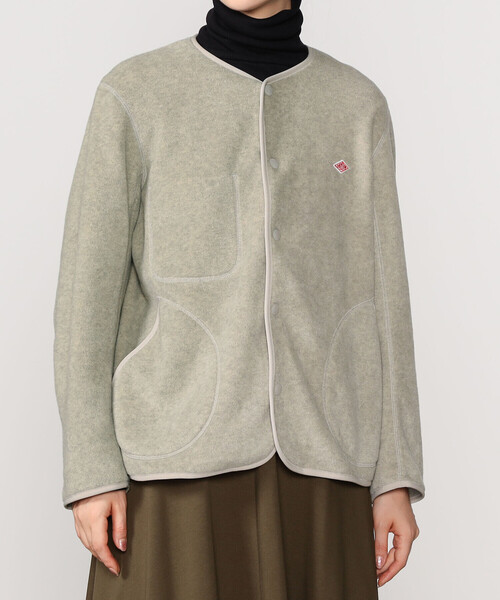 DANTON（ダントン）の「DANTON | フリース カラーレスジャケット WOMEN