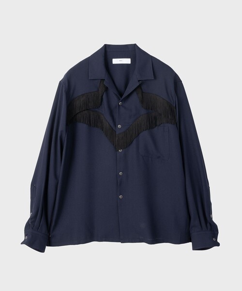 Viyella fringe shirt（シャツ/ブラウス）｜TOGA VIRILIS（トーガ ビ