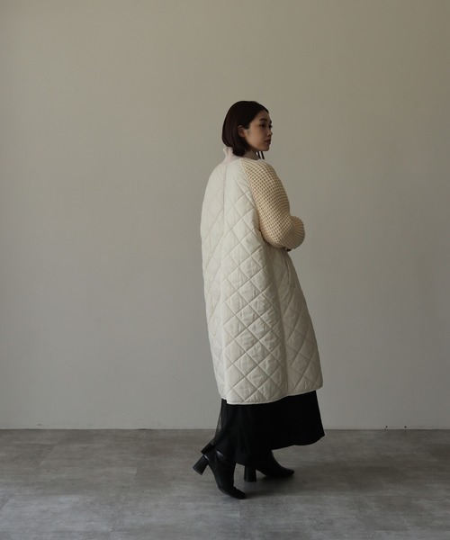 HERENCIA（ヘレンチア）の「キルティング ニット ドッキング