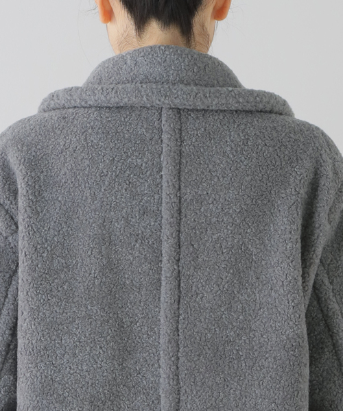 FRAMeWORK（フレームワーク）の「WOOLブレンドボアコート（ブルゾン