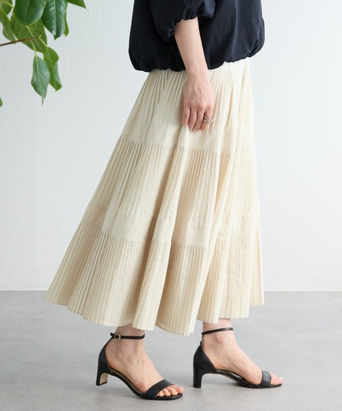 BEARDSLEY（ビアズリー）の「プリーツティアードスカート（スカート