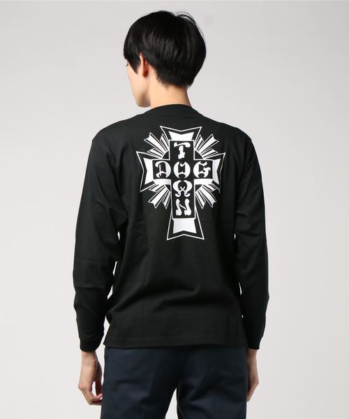DOGTOWN（ドッグタウン）の「DOGTOWN/ドッグタウン クロスロゴ ロンT