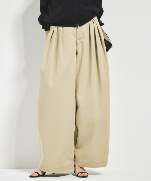 追加》R'IAM Super wide CHINO パンツ 2（チノパンツ）｜Plage