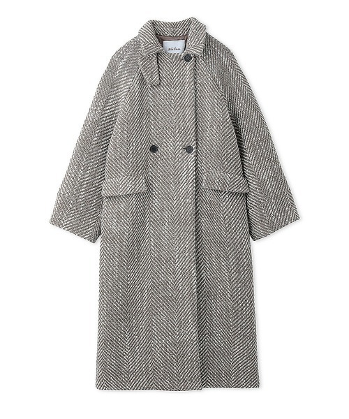 Mila Owen（ミラオーウェン）の「ヘリンボーン柄ストラップダブル