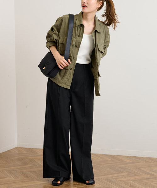 FRAMeWORK（フレームワーク）の「【TOP KHAKI/トップカーキ】BDU SHIRT