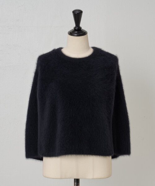 ファーニットポンチョ（ニット/セーター）｜BEARDSLEY（ビアズリー）の