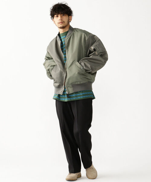 BEAMS（ビームス）の「BEAMS / クレイジー ルーズ MA-1（MA-1）」 - WEAR
