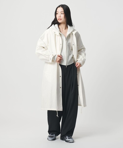 コットンナイロン オックスフォード モッズコート（モッズコート