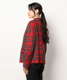 agnes b.（アニエスベー）の「CAA2 VESTE タータンチェックウール