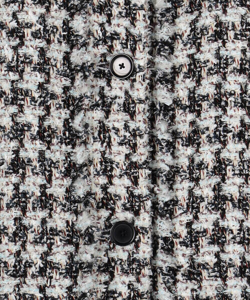 BACCA（バッカ）の「ハウンドトゥースツイード ワーカーズジャケット