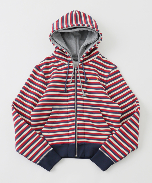 AFB / エーエフビー DOUBLE LAYERD ZIP UP HOODIE（パーカー）｜AFB