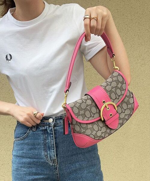 COACH（コーチ）の「ソーホー バッグ・シグネチャー ジャカード