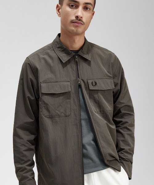 FRED PERRY（フレッドペリー）の「Zip Overshirt／ジップアップ