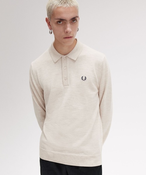 FRED PERRY（フレッドペリー）の「Classic Knitted Long Sleeve Shirt