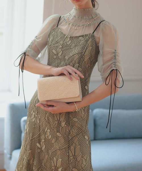 ブラウスセットフラワーレースドレス（ドレス）｜Dorry Doll（ドリー